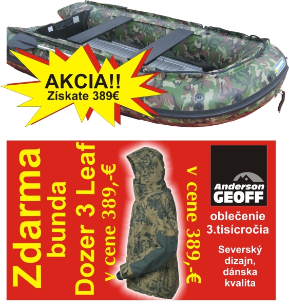 Albastar AKCIA-Čln + ZDARMA bunda Dozer 3 Leaf