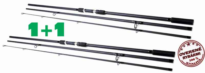 Akcia-1+1 Black Phantom kaprové prúty-3diel /2,5-2,75lb