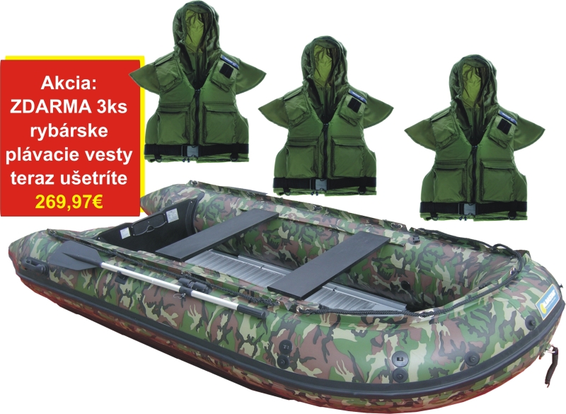 Fantom CAMU 270 + 3 x Plávacia vesta Rybár ZDARMA