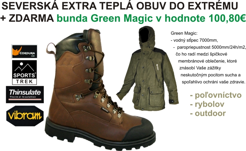 ZDARMA membránová bunda k Fanatic H2O Top teplej obuvi