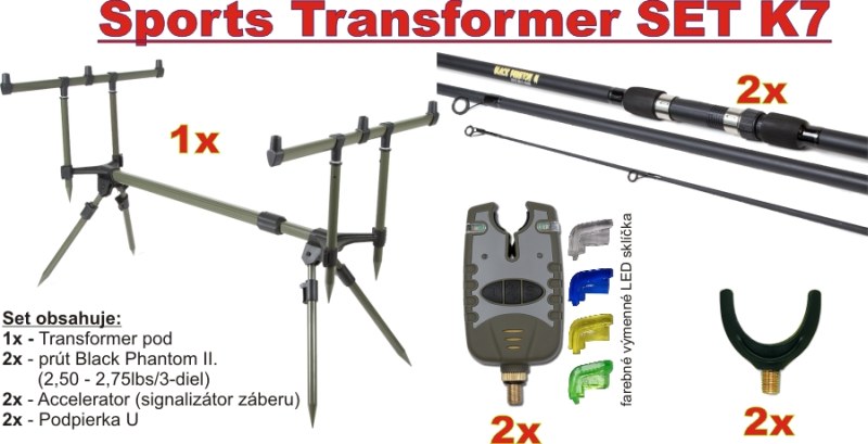 Akcia - Transformer stojan set K7