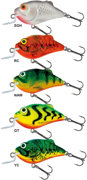 Salmo rybárske voblery Boxer BX4SDR