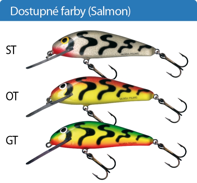 Salmo rybárske voblery Salmon IS8S