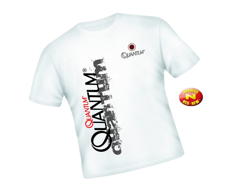 Tričko s logom Quantum, f. biela