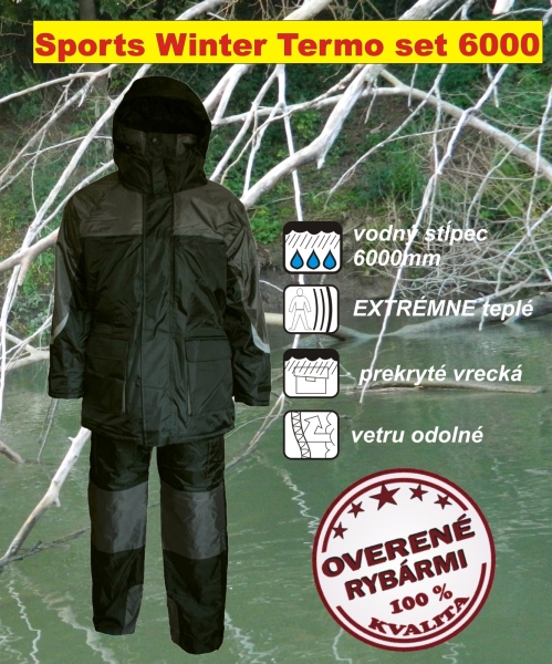 Sports zateplené oblečenie Winter Termo set 6000