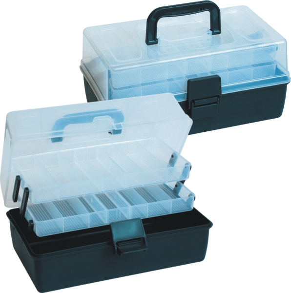 Rybársky kufrík s 2 podlažiami 29x16x14cm