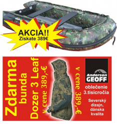 Akcia-Čln Fantom 270 camou+ZDARMA bunda Dozer 3 Leaf