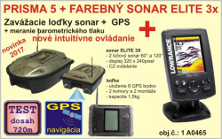 Akcia – Prisma s GPS a sonarom + Elite 3X sonar