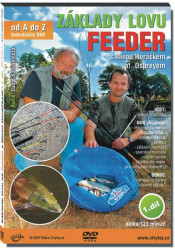 DVD obsahujce lov na feeder na riekach ale aj priehradch