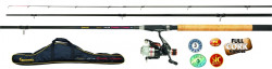 Feedrov� set Force combo 3,60m,80g+navij�k+p�zdro