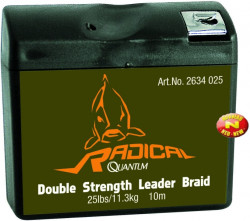 25lbs, Double Strength Leader Braid, 10m