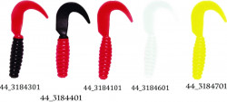 Twister Zebco Jigs, f. �ierno-�erven�, 5,5cm