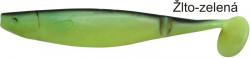 Black Cat Shad 20cm,schw./gelb,3 ks