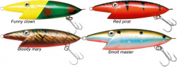 8cm vobler Biedron PCast Seatrout, funny clown