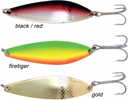 Blysk�� Zebco, Kinesis Spoon, black/red, 20g