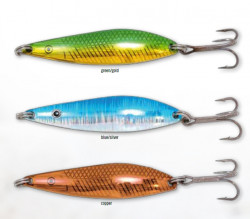 Blysk�� Zebco, Magnus Spoon, green/gold, 15g