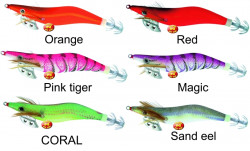 Aragon Squid Lure 11cm, orange