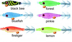 Ara Squid Lure 7cm, 2pcs, black bee