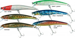 Wobler Tall Flyer, f. pearl/green, 10,5 cm