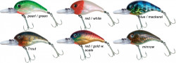 Wobler Zebco, Slo Mo, f. pearl green, 5cm