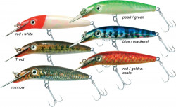 Wobler Zebco, Big Eye, f. pearl/green, 8cm