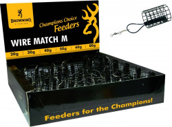 krm�tka browning,Wire Match Feeder M,36 ks