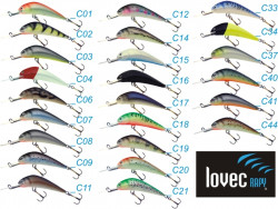 Lovec voblery  Banana  4cm-F:01