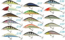 Lovec voblery Perch  3,5cm-F:02