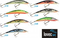 Lovec vobler Pike 7cm-F:10