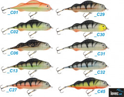 Lovec voblery Power Perch 13cm-F:01