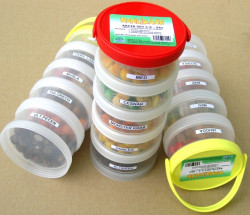 Rohl�kov� boilies AKCIA 5ks Jah+Med+Scop+Cesn+Mix
