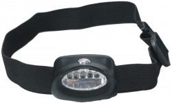 �elovka Albastar 5 LED diody- �ierna