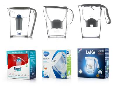 Test účinnosti filtračných kanvíc Test účinnosti filtračných kanvíc