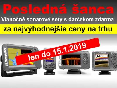 Len do 15.1. : sonarov sety s darekom zdarma