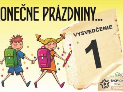 Odmete malch rybrov za vysvedenie