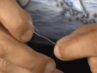 Tento uzol �ahko prelet� o�kom - postup viazania