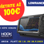 Neváhajte: zľava až 100eur pri kúpe sonarov HOOK Reveal