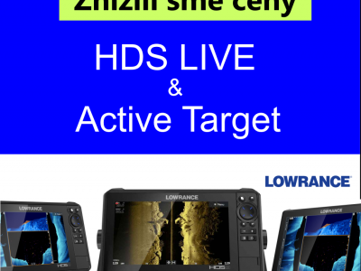 Nové nižšie ceny pre sonary HDS Live