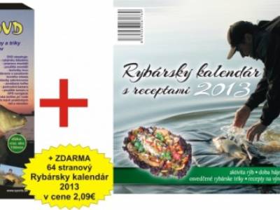 Akcia Kaprrske DVD a k tomu zdarma Rybrsky kalendr s receptami na varenie a peenie 2013