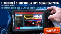 LIVE sonar pre rybárov: Lowrance Eagle Eye 9 Live vs ActiveTarget 2 XL LIVE sonar pre rybárov: Lowrance Eagle Eye 9 Live vs ActiveTarget 2 XL