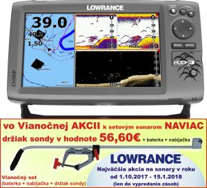 Lowrance Hook-9 sonar Chirp/DSI + GPS