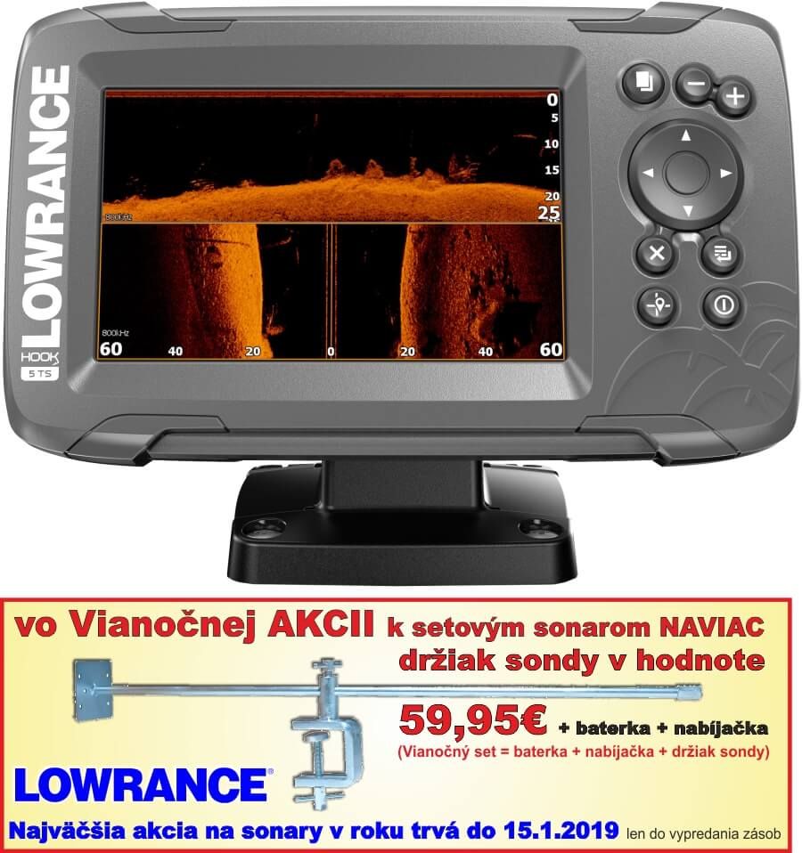 LOWRANCE HOOK2-5 TS Combo TripleShot