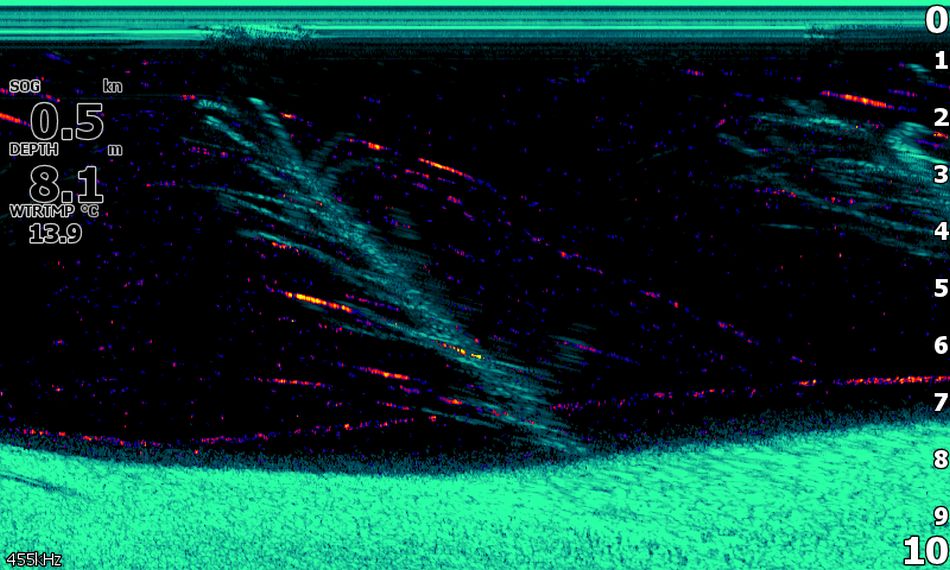 sonar hook reveal od lowrance - funkcia FishReveal