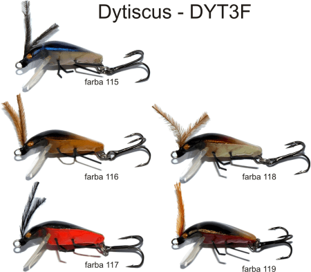 vobler hmyz dytiscus potpnik