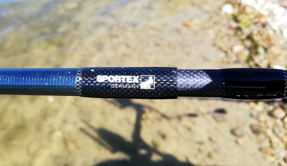 sportex graphenon carp - detail prútu