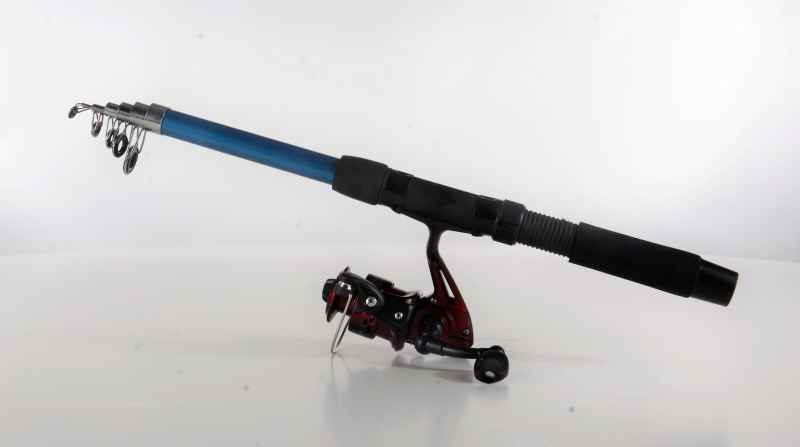 SET Teleskopického prútu 2,1m s navijakom veľkosť 20