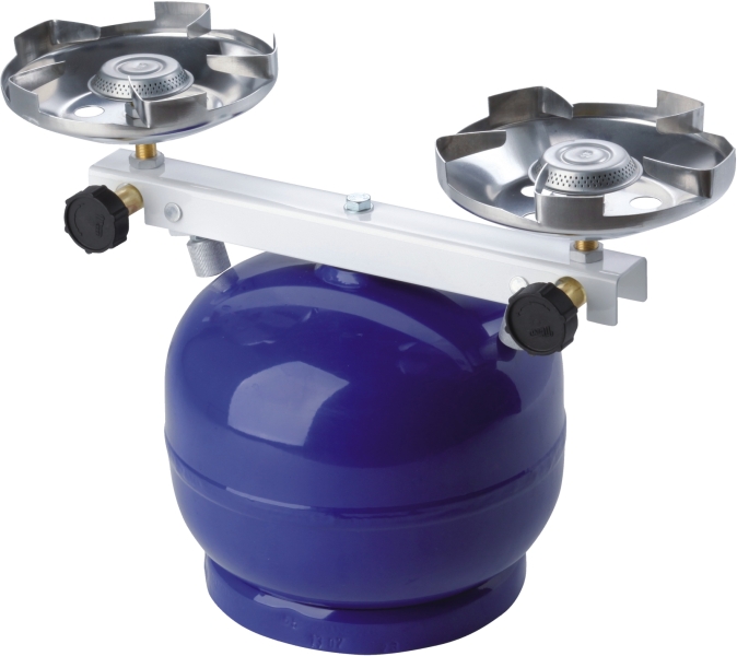 TÁBORÁK varič dvojhorákový, 420x120x150mm, 1,3kg