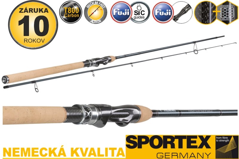 Prívlačový prút SPORTEX Graphenon Seatrout