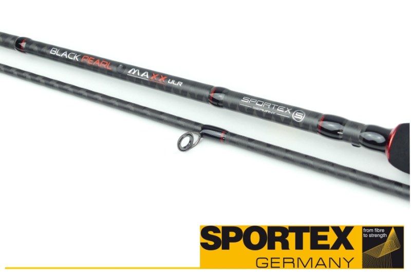 SPORTEX prívlačové prúty Black Pearl Maxx ULR 2-diel