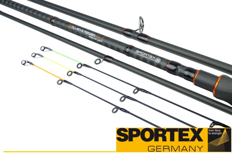 SPORTEX Feedrové prúty Xclusive Medium Light Feeder RS-2
